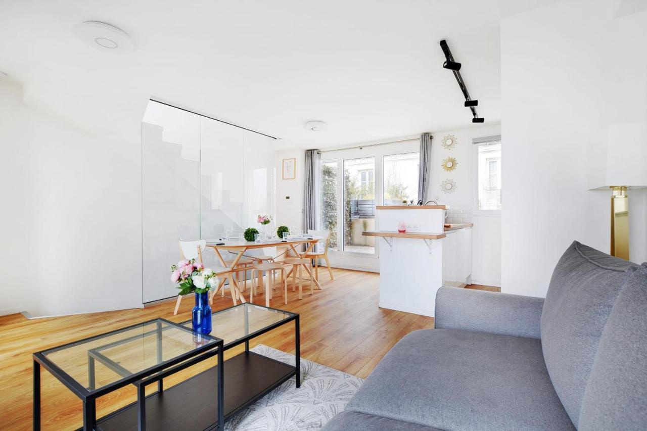 דירות פריז Exceptional Triplex With Terrace - Montmartre מראה חיצוני תמונה
