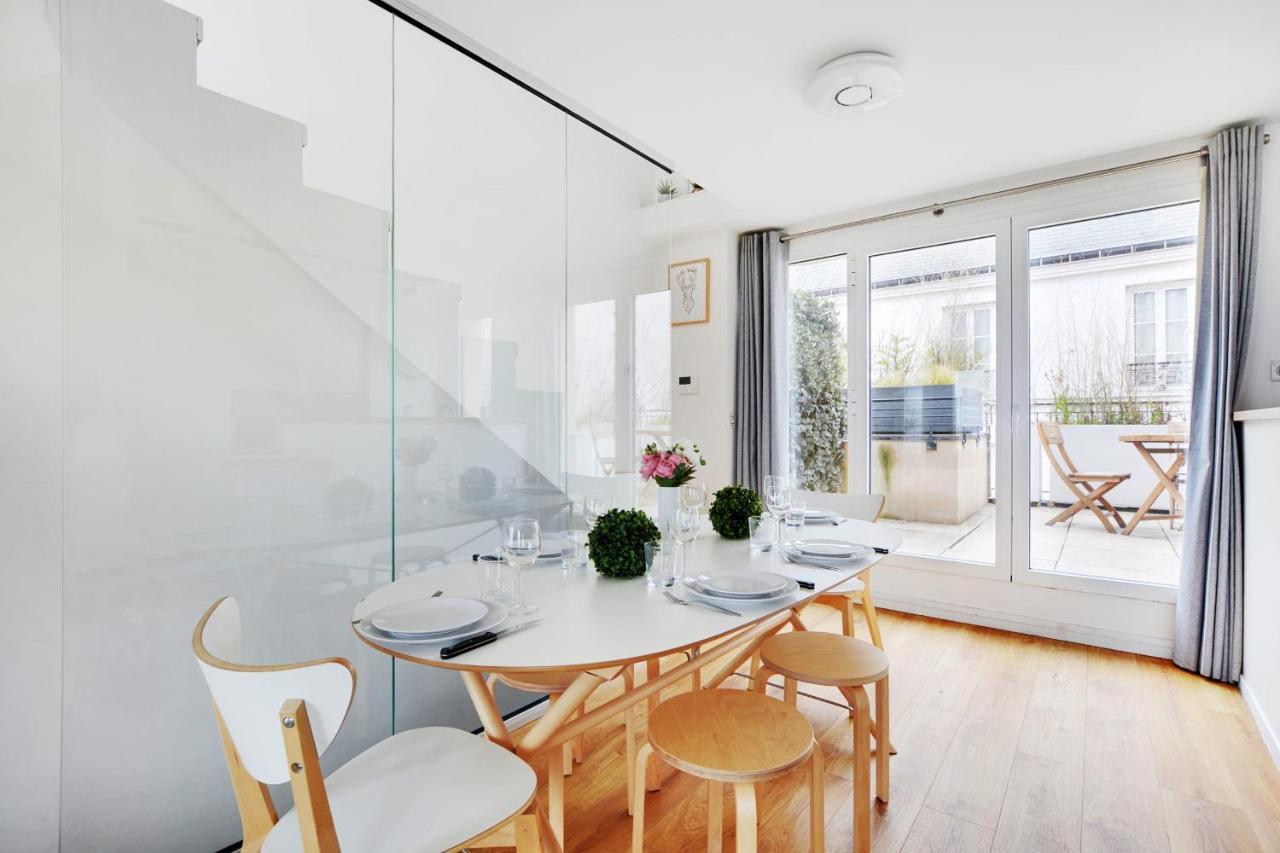 דירות פריז Exceptional Triplex With Terrace - Montmartre מראה חיצוני תמונה