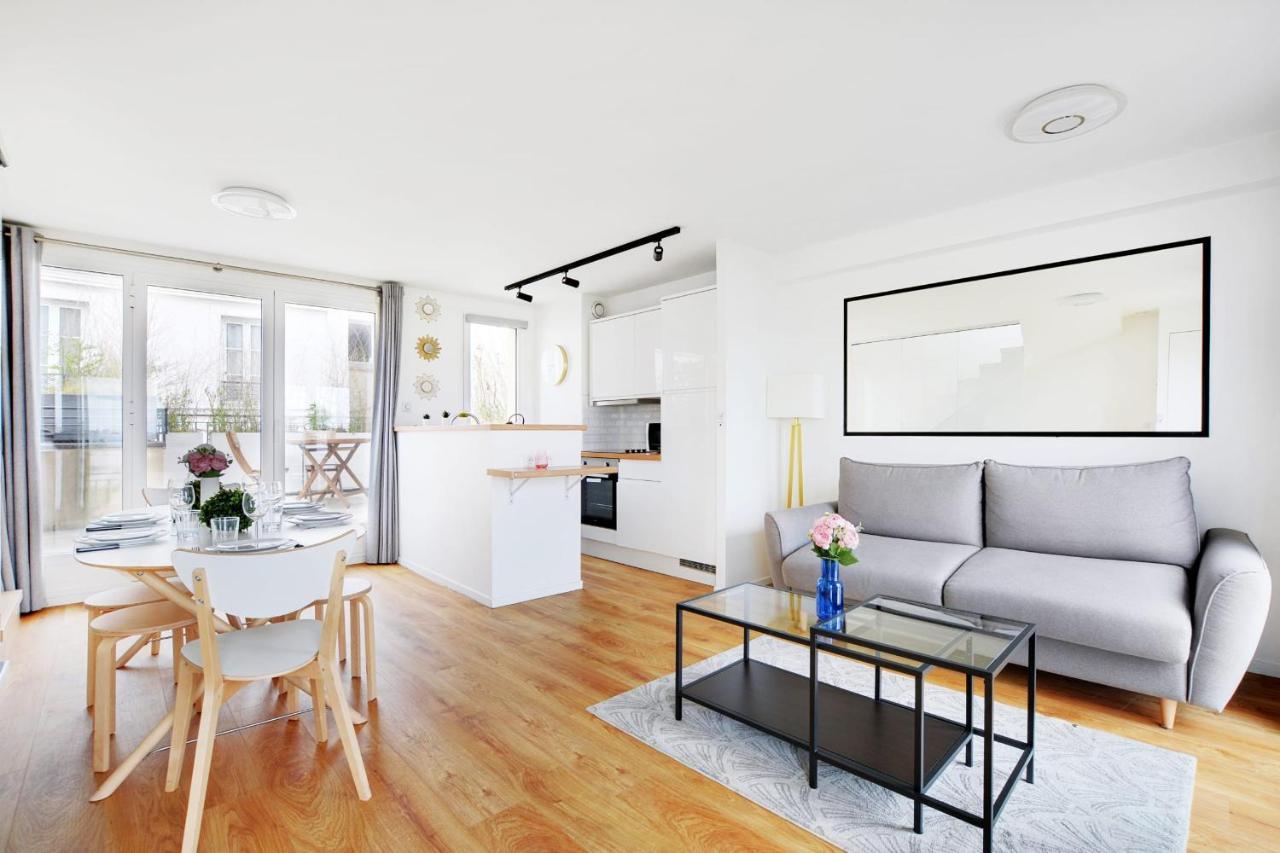 דירות פריז Exceptional Triplex With Terrace - Montmartre מראה חיצוני תמונה